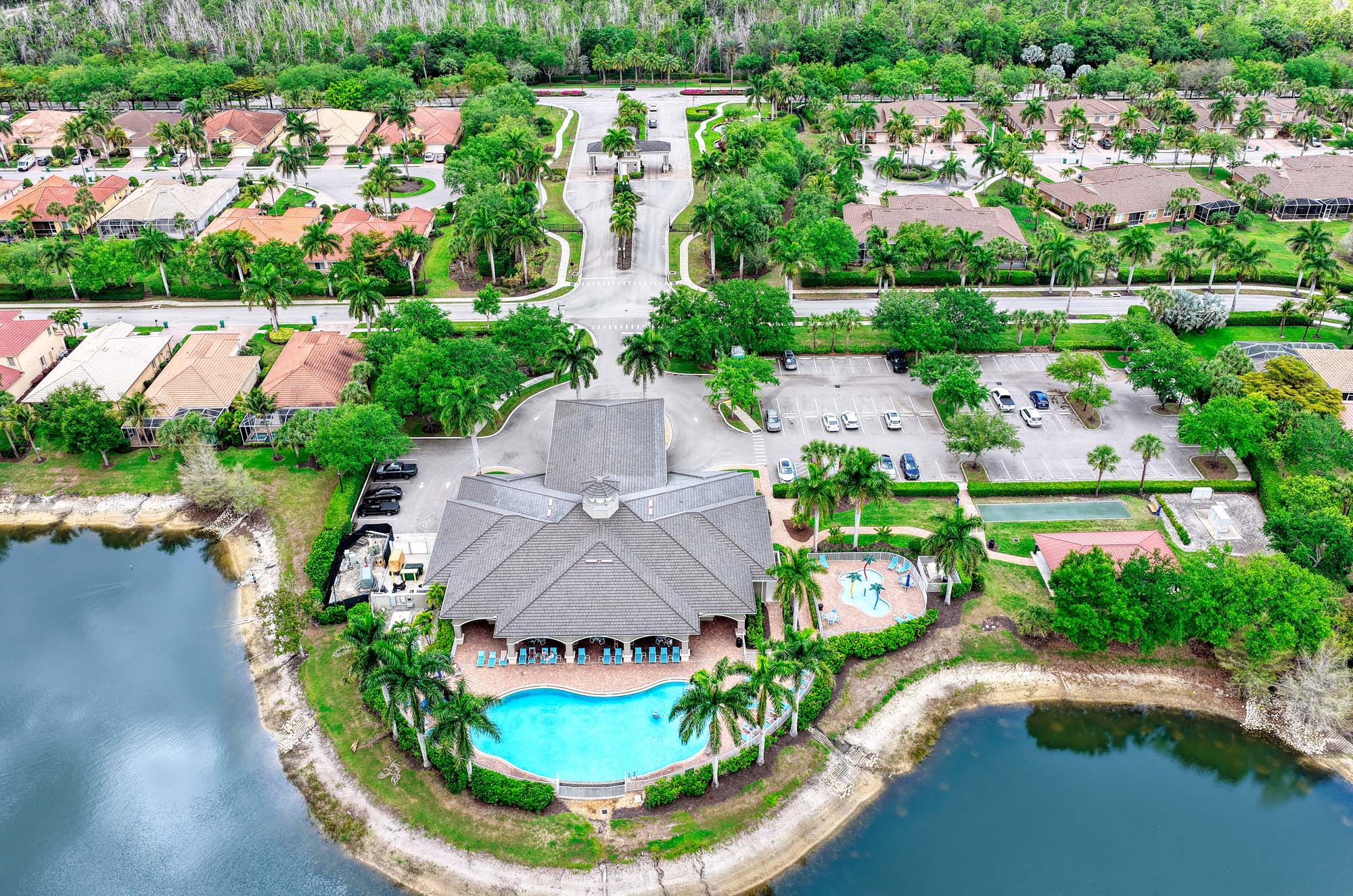 21 aerial drone photograph in Naples or Marco Island, Florida